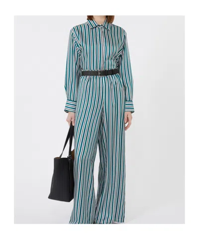 Max Mara Women's Brama Shirt Dark Green | Size It 46 | 2521116171600001