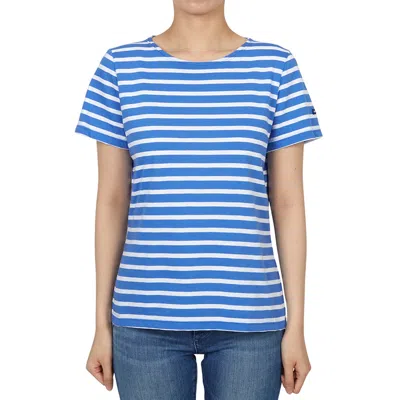Saint James Striped Graphic T-shirt In Multi