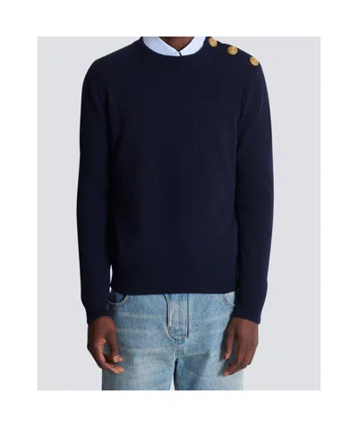 Balmain Classic Crew Neck Sweater