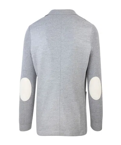 Eleventy Grey Single Breasted Jacket