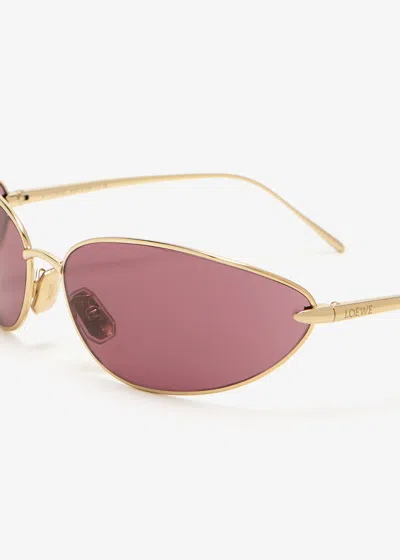 Loewe Full Frame Sunglasses In Red
