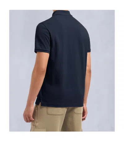 Moose Knuckles Everett Mens Polo Shirt In Blue