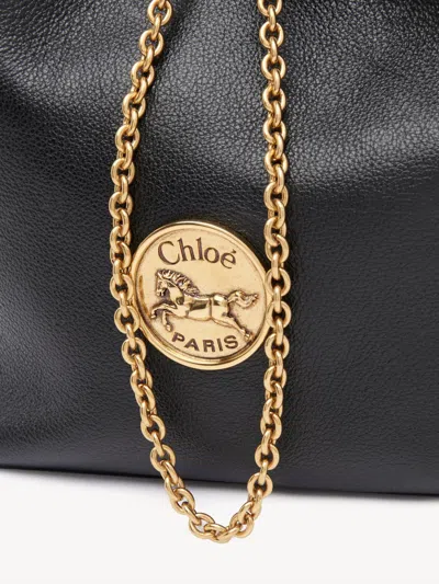 Chloé Small Bracelet Backpack In Grained Leather