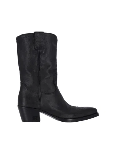 Miu Miu Round-head Short Boots