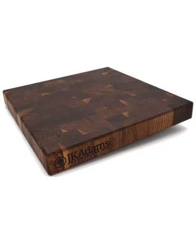 Jk Adams Professional Series 16in Walnut End Grain Cutting Board