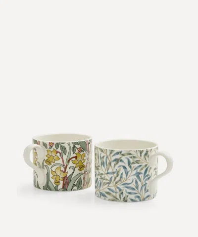 Spode X Morris And Co. Daffodil Mugs Set Of 2
