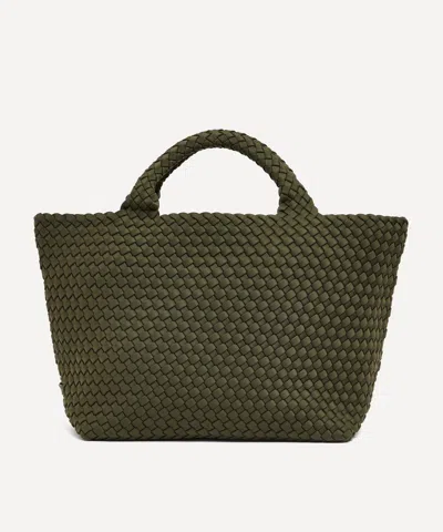 Naghedi Women's St. Barths Medium Woven Tote Bag Olive