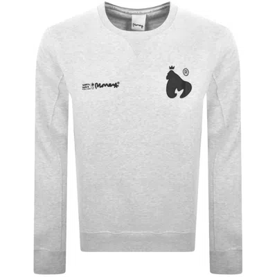 Money Clothing Money Ape Signature Sweatshirt Grey