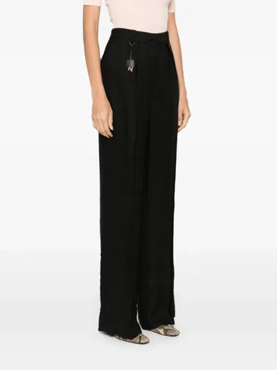 Elisabetta Franchi Logo-charm Trousers