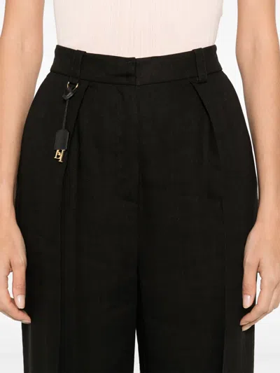 Elisabetta Franchi Logo-charm Trousers