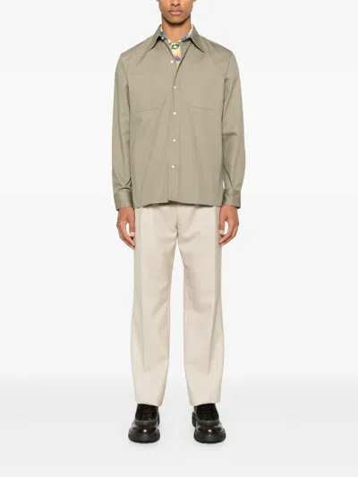 Fursac Cotton Shirt In Multi