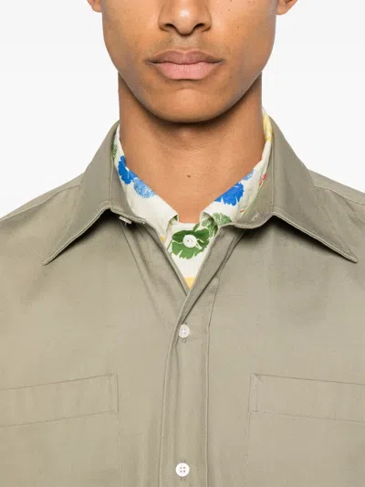 Fursac Cotton Shirt In Multi