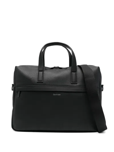 Calvin Klein Logo Lettering Briefcase