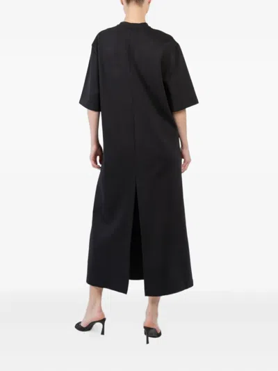 Wardrobe.nyc Ruched Jersey Maxi Dress
