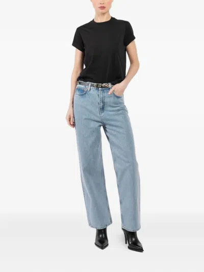 Wardrobe.nyc Cotton T-shirt In Black