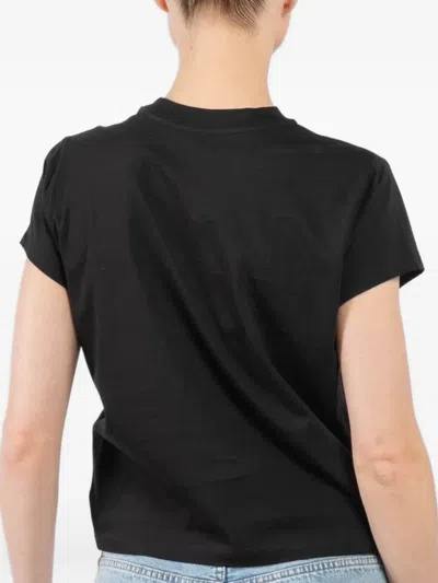 Wardrobe.nyc Cotton T-shirt In Black