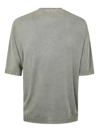 Md75 Light Oversized Reversible Short Sleeves Sweater