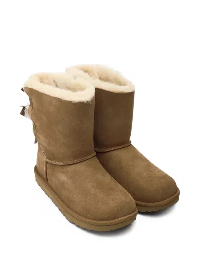 BAILEY BOW II "CHESTNUT" ANKLE BOOTS