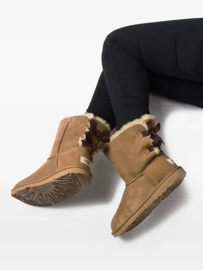 BAILEY BOW II "CHESTNUT" ANKLE BOOTS