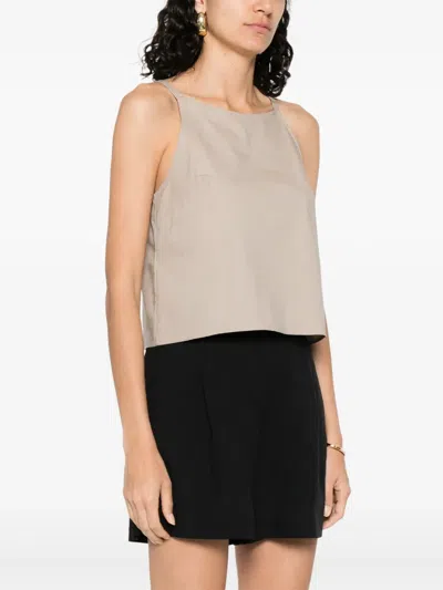 Moutaki Stretch-cotton Tank Top