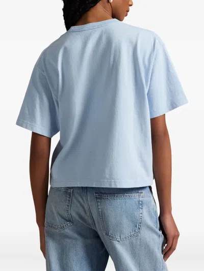 Polo Ralph Lauren Women's Logo Cotton Jersey Crewneck Tee