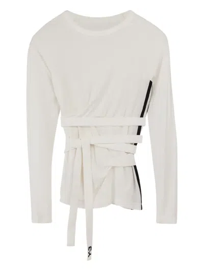 Y-3 3-striped Drawstring T-shirt