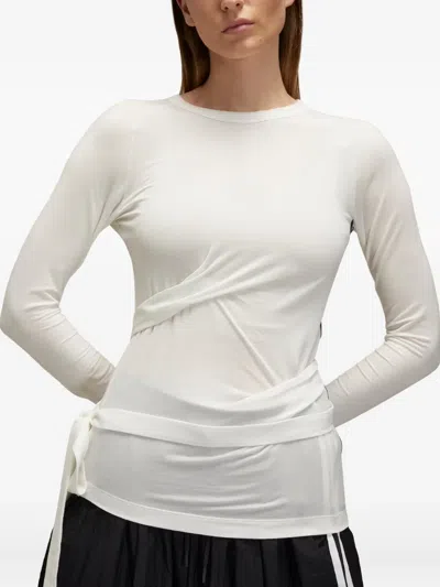 Y-3 3-striped Drawstring T-shirt