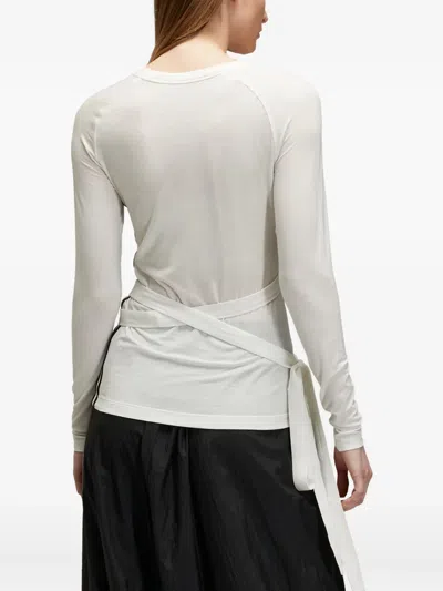 Y-3 3-striped Drawstring T-shirt