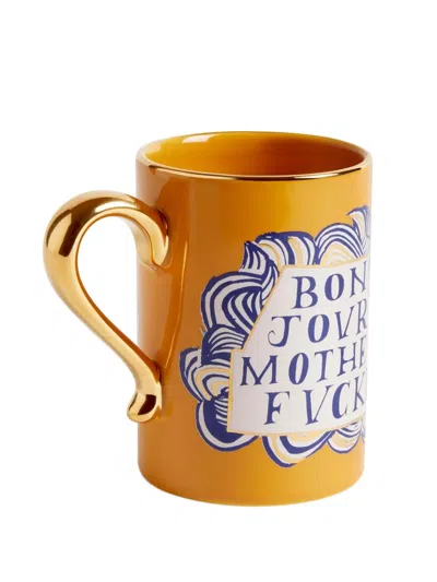 L'objet Ruan Hoffmann Bonjour Mug In Gold