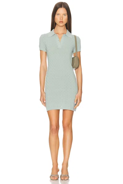 Ser.o.ya Bea Knit Mini Dress In Frosted Sea