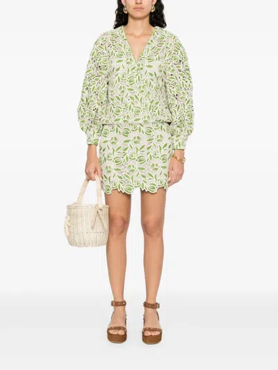 Luisa Spagnoli Crochet Mini Dress