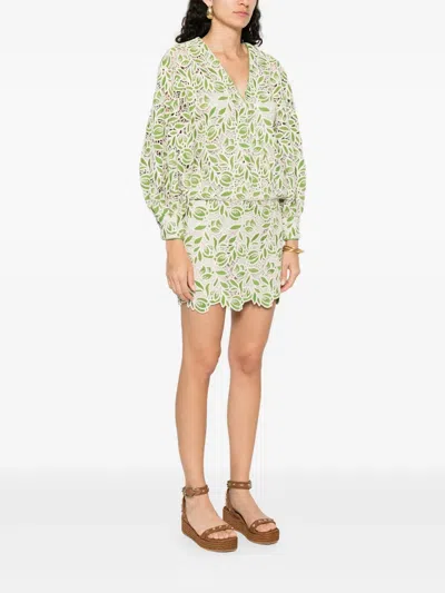 Luisa Spagnoli Crochet Mini Dress