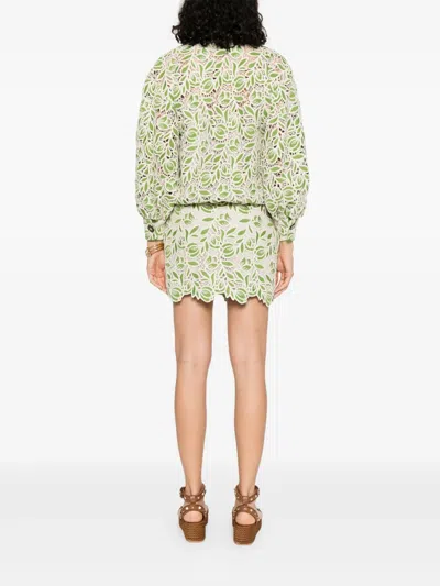 Luisa Spagnoli Crochet Mini Dress