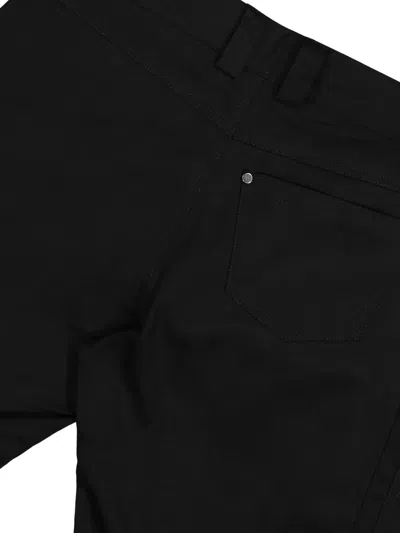 Gmbh Knee-patch Cargo Trousers In Black