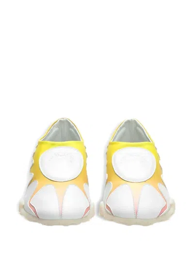 Rombaut Wave-patterned Slip-on Sneakers In White