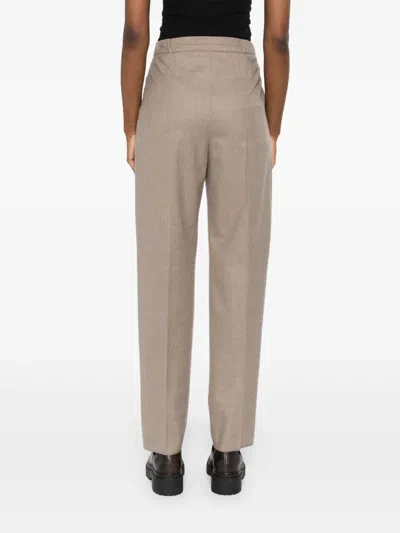 Max Mara Brown Pants In Brown