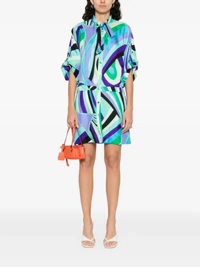 Pucci Abstract-pattern Dress