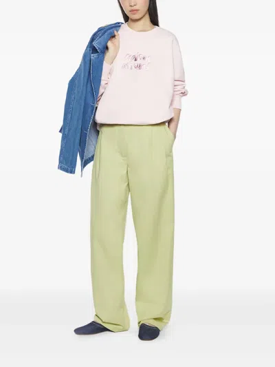 Maison Kitsuné Bubble Logo Oversize Sweatshirt