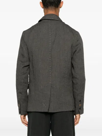 A Tentative Atelier Decorative-stitching Blazer