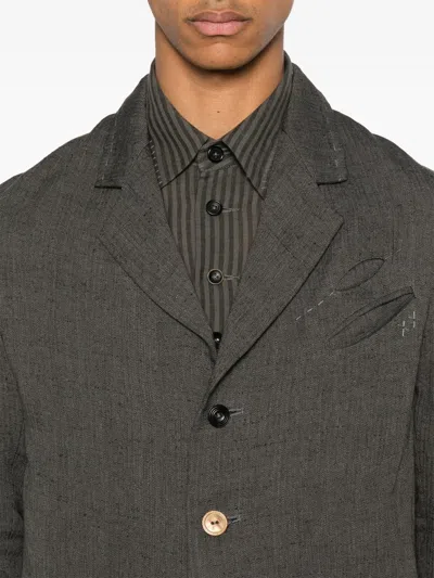 A Tentative Atelier Decorative-stitching Blazer