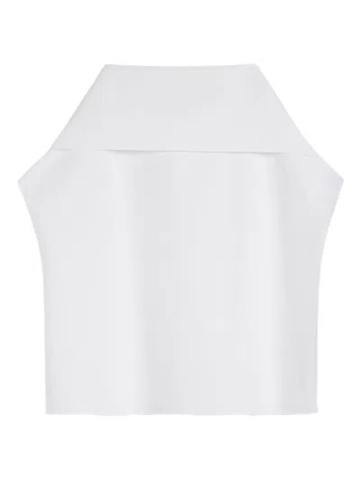 Jil Sander Large Cape Collar Volume Top