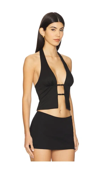 Superdown Dulcie Top In Black