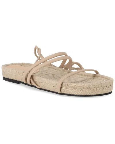 Alohas Rayna Leather Sandals In Beige