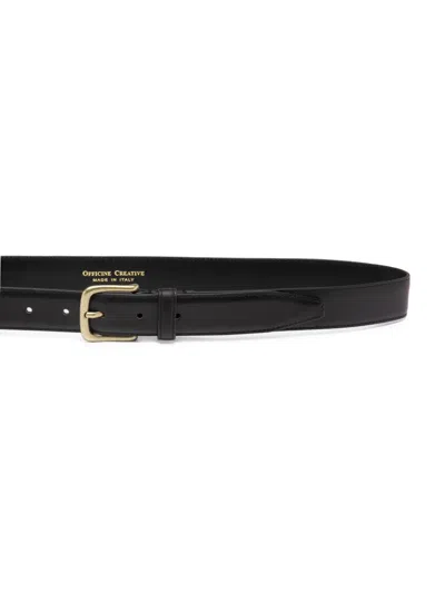 Officine Creative Smooth Leather Belt