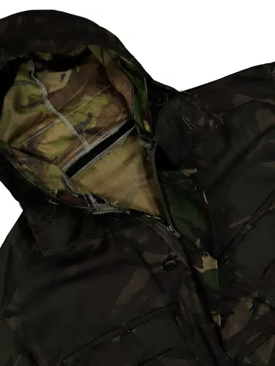 Prototypes Overdyed Camo Parka Green