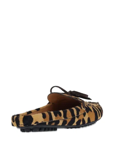 Car Shoe Sandals In Brown