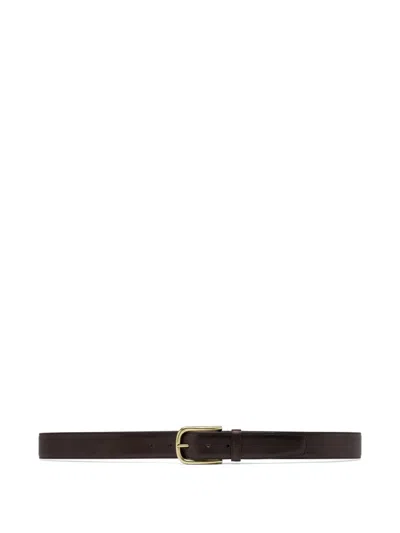Officine Creative Smooth Leather Belt