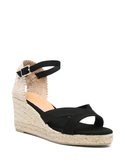 Castaã±er 70mm Bruna Espadrilles In Black