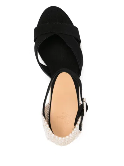 Castaã±er 70mm Bruna Espadrilles In Black