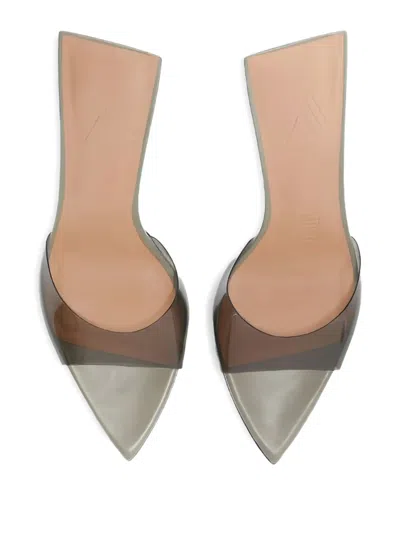 高跟皮质穆勒鞋（9.5厘米）